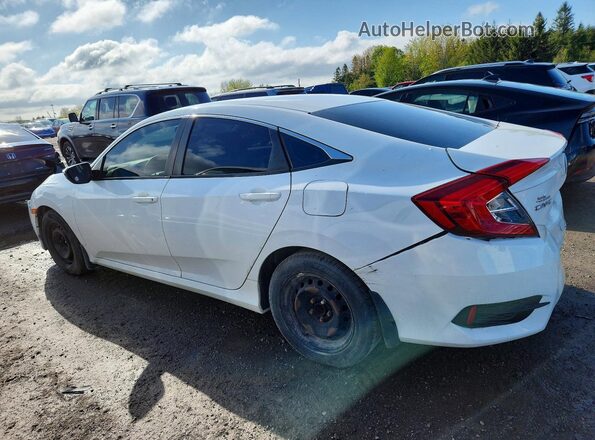 2HGFC2F57GH022519 2016 HONDA CIVIC White Trasero izquierdo