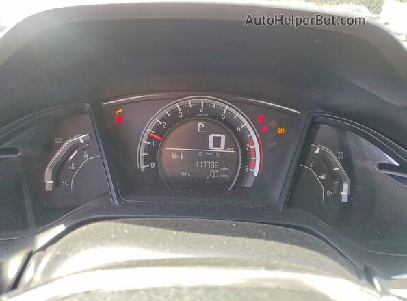 2HGFC2F57GH517061 2016 HONDA CIVIC Gray 