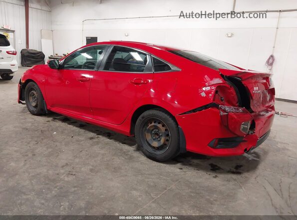 2HGFC2F57GH517853 2016 HONDA CIVIC Red Հետևի ձախ