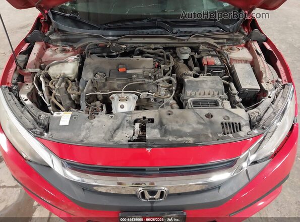 2HGFC2F57GH517853 2016 HONDA CIVIC Red Հետևի տեսք