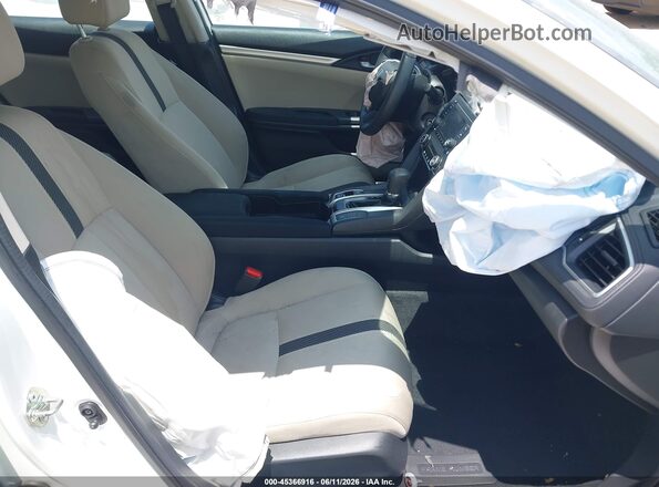 2HGFC2F57GH541506 2016 HONDA CIVIC White წინა სალონის ხედი