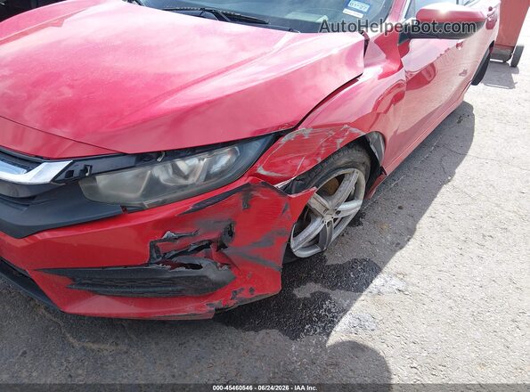 2HGFC2F57GH543787 2016 HONDA CIVIC Red Вид спереду