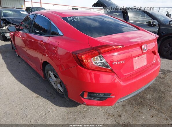 2HGFC2F57GH543787 2016 HONDA CIVIC Red Задня ліва чверть