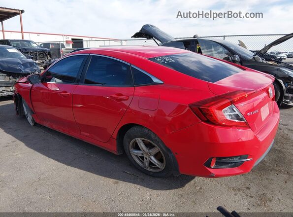2HGFC2F57GH543787 2016 HONDA CIVIC Red Панорамний вид салону 360°