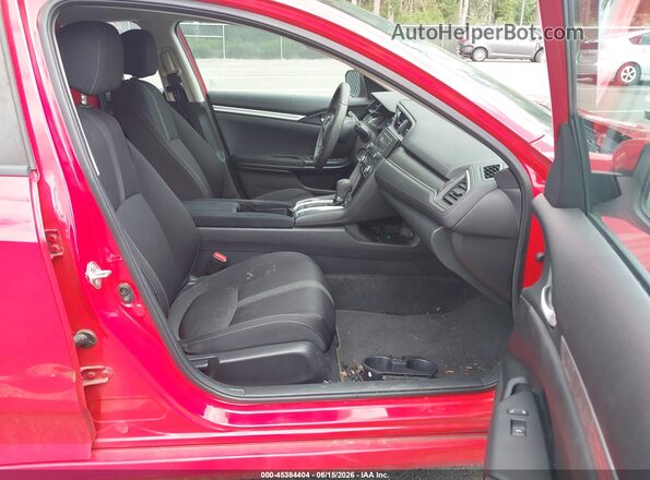 2HGFC2F57GH545586 2016 HONDA CIVIC Красный Вид салона спереди