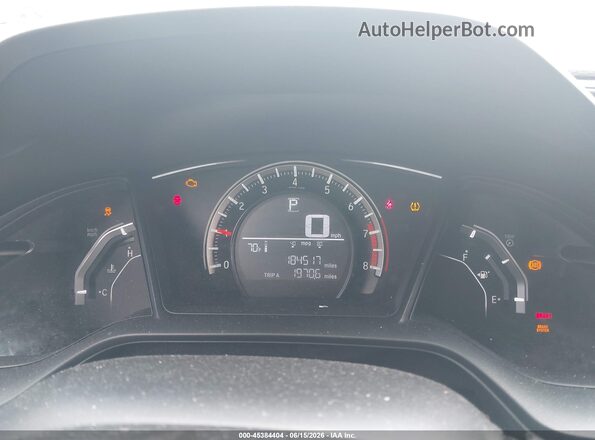 2HGFC2F57GH545586 2016 HONDA CIVIC Красный Вид задних сидений