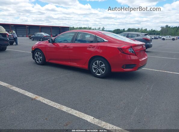 2HGFC2F57GH545586 2016 HONDA CIVIC Красный Задняя левая четверть