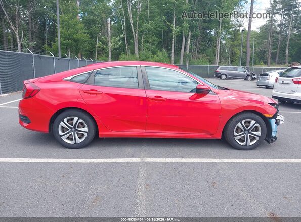 2HGFC2F57GH545586 2016 HONDA CIVIC Красный Вид задней части салона