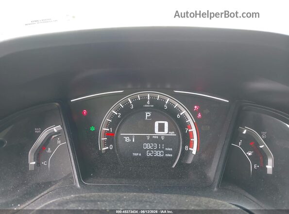 2HGFC2F57HH517482 2017 HONDA CIVIC Черный Вид задних сидений