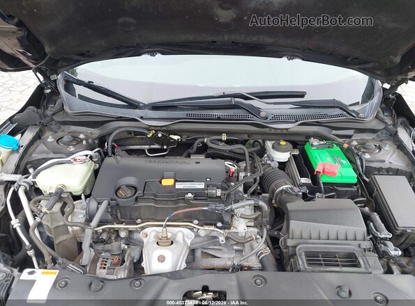 2HGFC2F57HH517482 2017 HONDA CIVIC Черный Вид сзади