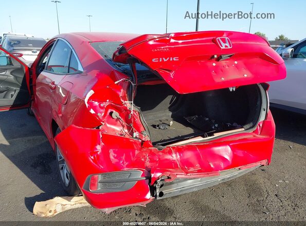 2HGFC2F57HH540857 2017 HONDA CIVIC Red Front view