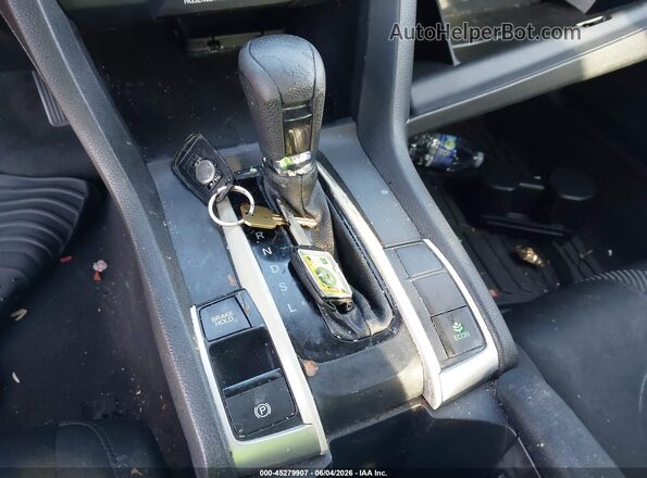 2HGFC2F57HH540857 2017 HONDA CIVIC Red Dashboard view