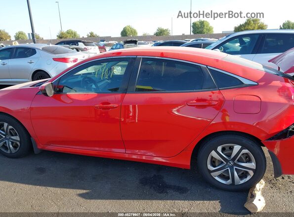 2HGFC2F57HH540857 2017 HONDA CIVIC Red 360 interior view