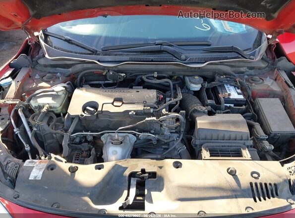 2HGFC2F57HH540857 2017 HONDA CIVIC Red Rear view