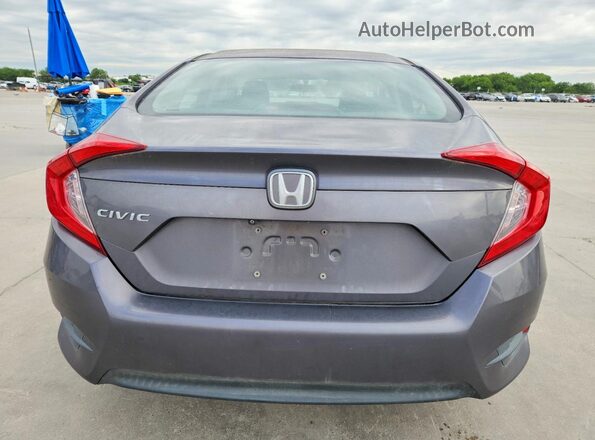 2HGFC2F57HH546870 2017 HONDA CIVIC Gray Vista trasera