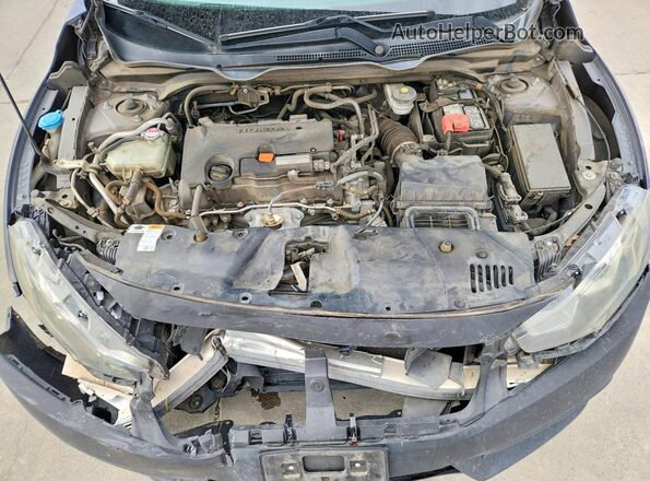 2HGFC2F57HH546870 2017 HONDA CIVIC Gray Vista interior trasera