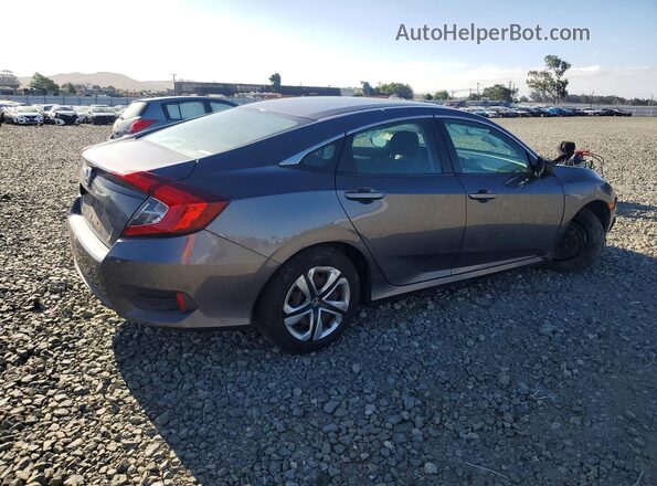 2HGFC2F57HH559179 2017 HONDA CIVIC Gray Задня права чверть