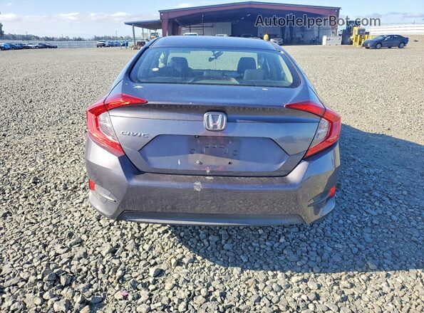 2HGFC2F57HH559179 2017 HONDA CIVIC Gray Вид ззаду