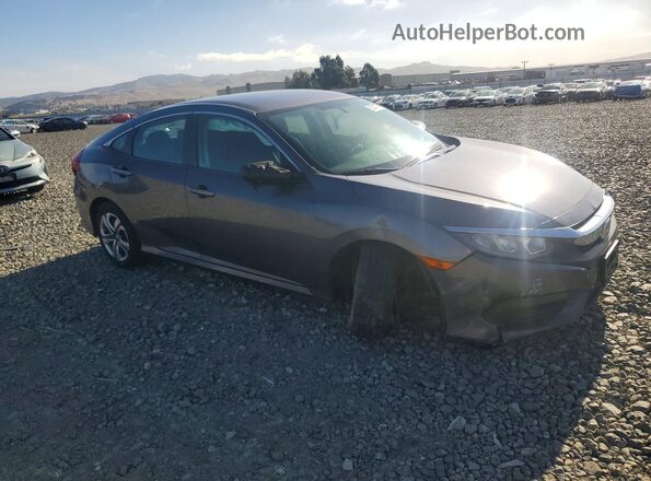 2HGFC2F57HH559179 2017 HONDA CIVIC Gray Передня права чверть