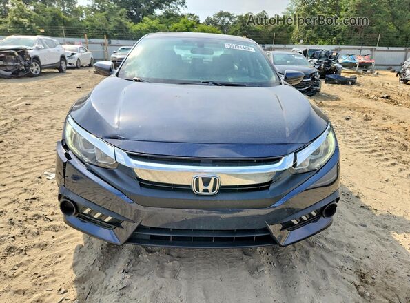 2HGFC2F57HH566312 2017 HONDA CIVIC Синий Вид спереди
