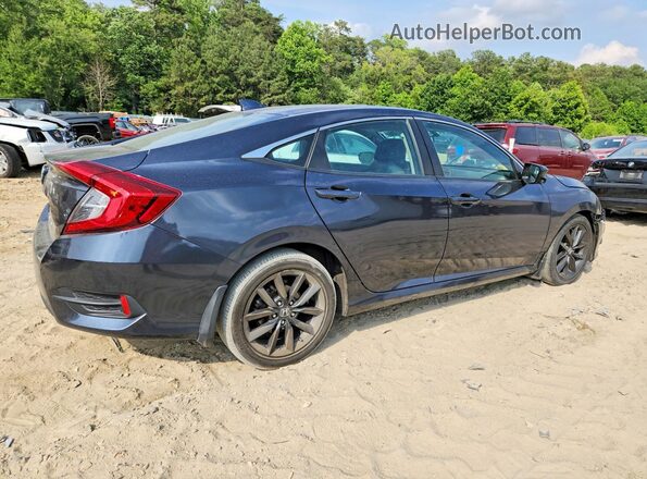 2HGFC2F57HH566312 2017 HONDA CIVIC Синий Задняя правая четверть
