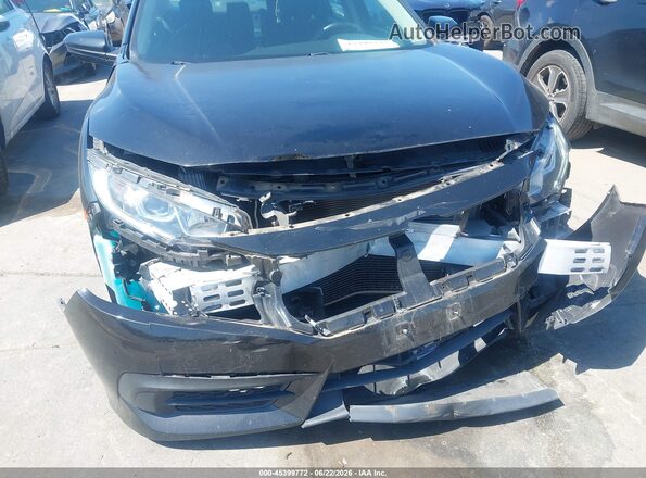 2HGFC2F57JH513468 2018 HONDA CIVIC Black Դիմացի տեսք