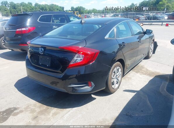 2HGFC2F57JH513468 2018 HONDA CIVIC Black Հետևի աջ