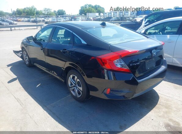 2HGFC2F57JH513468 2018 HONDA CIVIC Black Հետևի ձախ