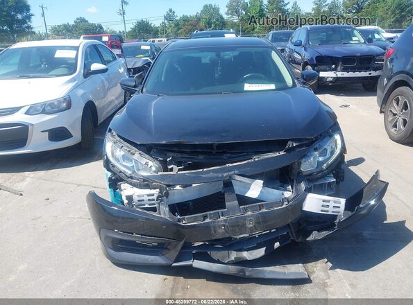 2HGFC2F57JH513468 2018 HONDA CIVIC Black Սարքավորումների վահանակի տեսք