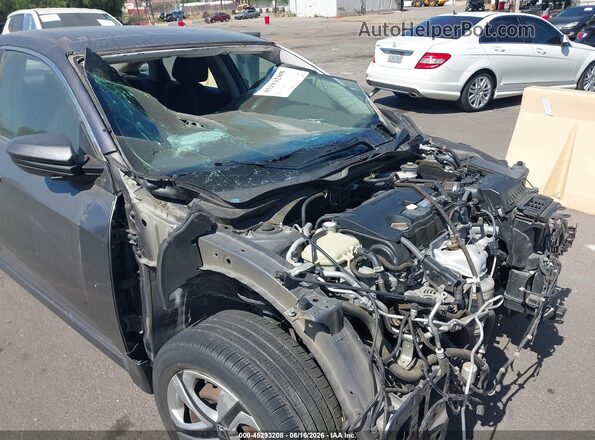 2HGFC2F57JH519030 2018 HONDA CIVIC Gray 