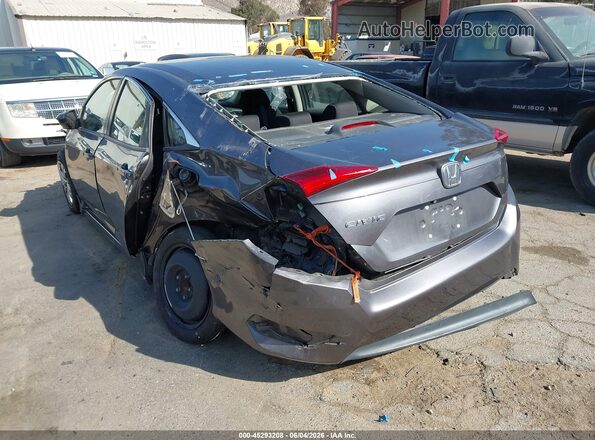 2HGFC2F57JH519030 2018 HONDA CIVIC Gray 