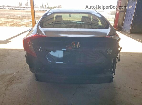 2HGFC2F57JH579633 2018 HONDA CIVIC Blue Вид ззаду
