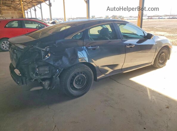 2HGFC2F57JH579633 2018 HONDA CIVIC Blue Задня права чверть