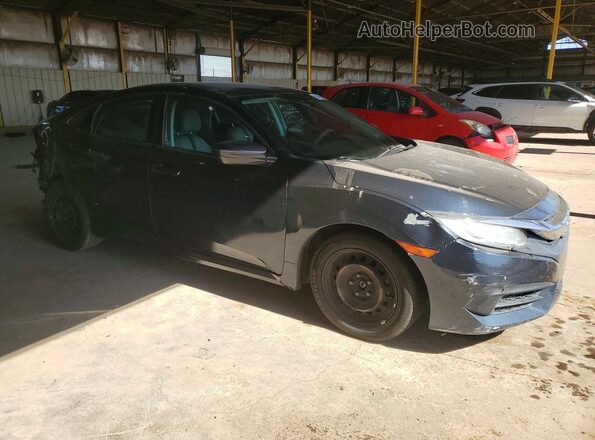 2HGFC2F57JH579633 2018 HONDA CIVIC Blue Передня права чверть