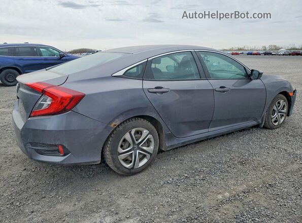 2HGFC2F58GH029849 2016 HONDA CIVIC Gray 