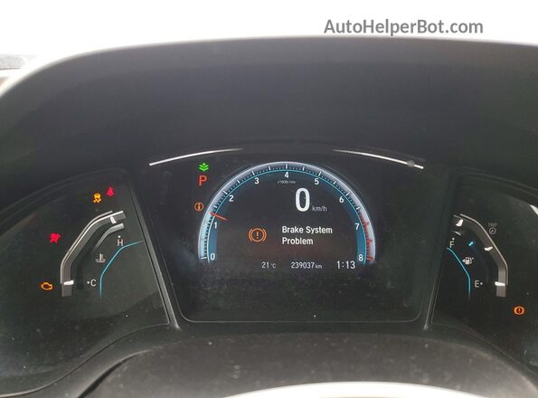 2HGFC2F58GH029849 2016 HONDA CIVIC Gray 