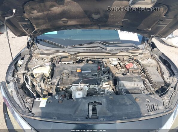 2HGFC2F58GH501418 2016 HONDA CIVIC Black Вид ззаду