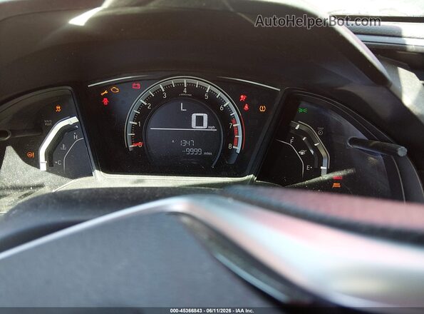 2HGFC2F58GH547248 2016 HONDA CIVIC Red უკანა სავარძლების ხედი