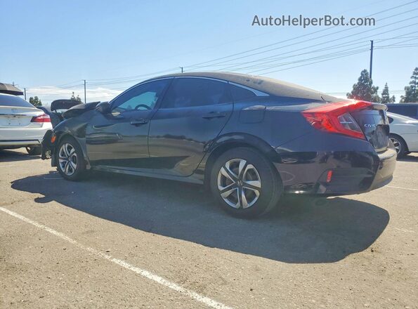 2HGFC2F58HH514249 2017 HONDA CIVIC Black Հետևի ձախ