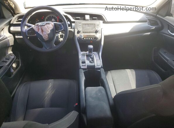 2HGFC2F58HH514249 2017 HONDA CIVIC Black Առջևի վահանակի տեսք