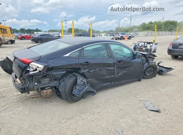 2HGFC2F58HH563354 2017 HONDA CIVIC Черный Задняя правая четверть