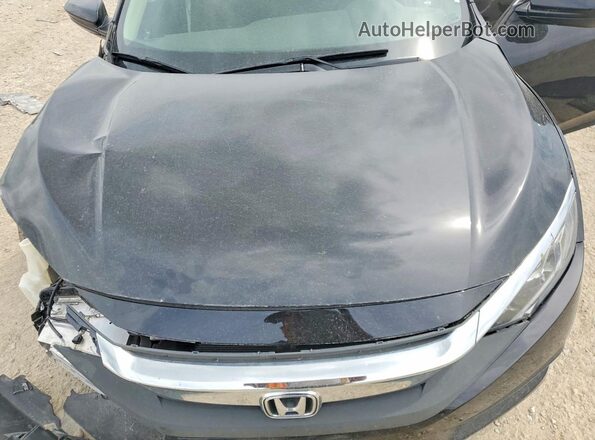 2HGFC2F58HH563354 2017 HONDA CIVIC Черный Вид задней части салона