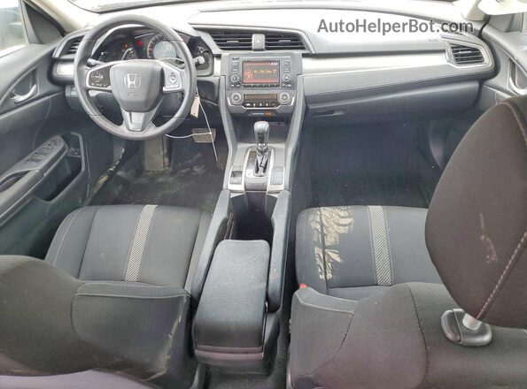2HGFC2F58HH563354 2017 HONDA CIVIC Черный Вид панели приборов