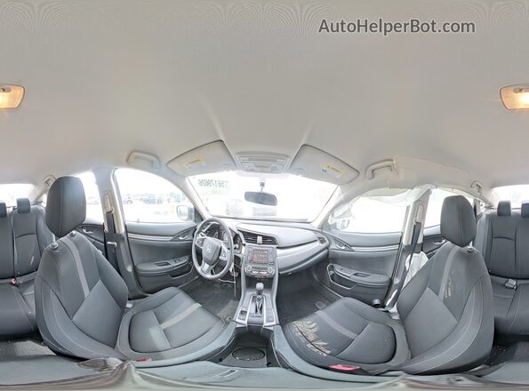 2HGFC2F58HH563354 2017 HONDA CIVIC Черный Панорамный вид салона 360°