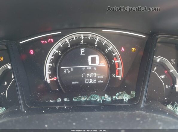 2HGFC2F58HH575133 2017 HONDA CIVIC Silver 