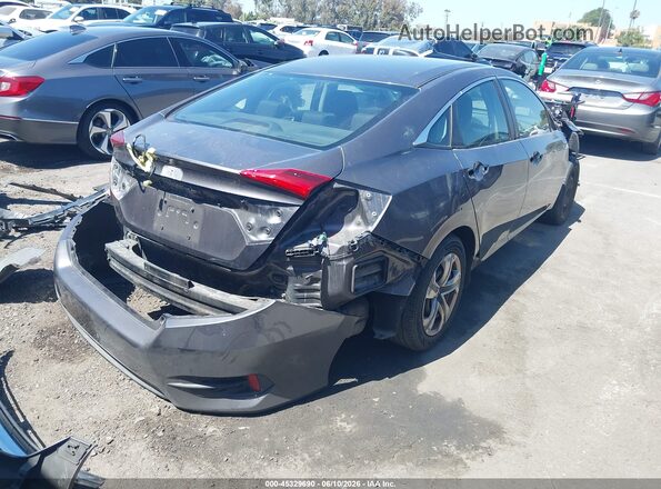 2HGFC2F58HH575357 2017 HONDA CIVIC Gray Задня права чверть