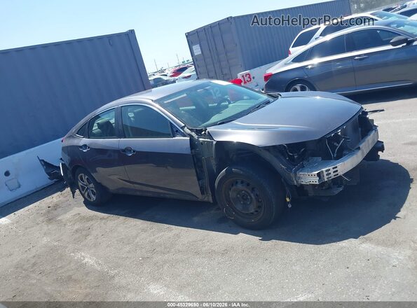 2HGFC2F58HH575357 2017 HONDA CIVIC Gray Панорамний вид салону 360°