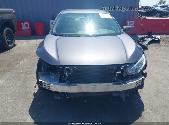2HGFC2F58HH575357 2017 HONDA CIVIC Gray Вид задньої частини салону