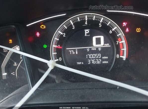 2HGFC2F58HH575357 2017 HONDA CIVIC Gray 