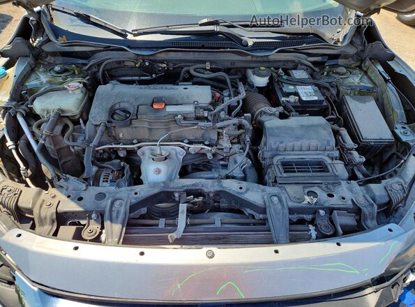 2HGFC2F58JH006465 2018 HONDA CIVIC Silver Widok wnętrza z tyłu